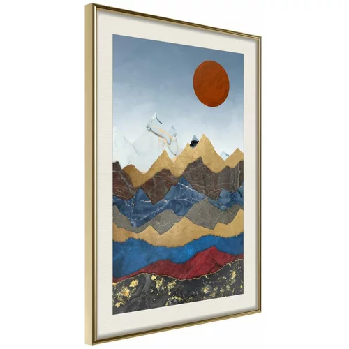  Poster - Red Sun 40x60