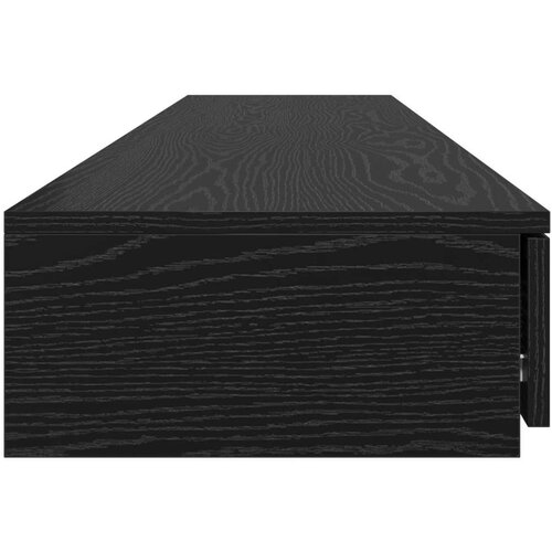  Ladice za krevet crna 200x36 5x16 5 cm konstruirano drvo Slike