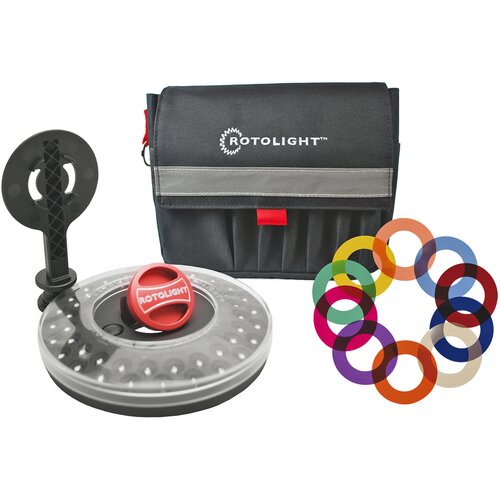 Rotolight RL48 Creative Colour Kit V2 LED-Ringleuchte mit Farbfilterset Slike