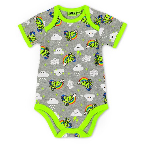 Vr46 Valentino Rossi Sun and Moon bodi za bebe Slike