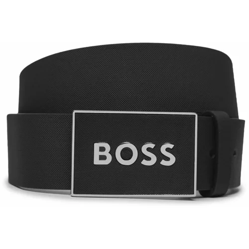 Boss Moški pas Icon-S1 Sz40 50471333 Black 005