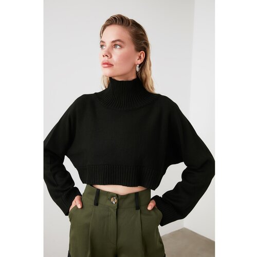 Trendyol Ženska dolčevita Cropped Slike