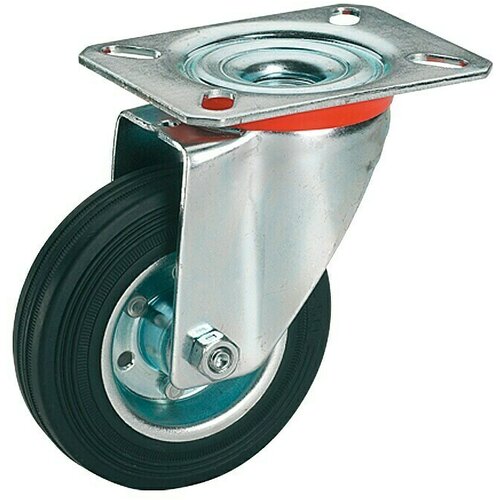 STABILIT Zakretni kotač za transportna kolica (Promjer kotačića: 80 mm, Nosivost: 50 kg, Valjkasti ležaj, S pločom) Cijene