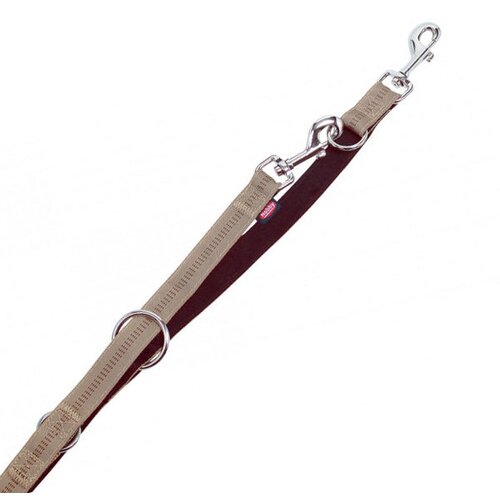 Nobby soft grip povodec - bež - 200 cm 20 mm Cene