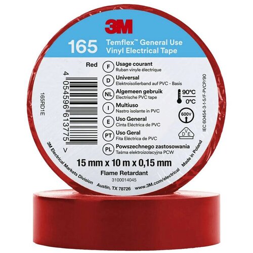 3m Izolir traka (10 m, 15x0,15 mm) crvena Cijene