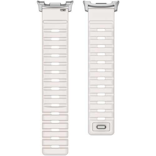 INF Kompatibilen z Samsung Galaxy Watch8 Silikonski Magnetni Pa&scaron;ček iz 316 Nerjavečega Jekla White, (5000078841) Cene