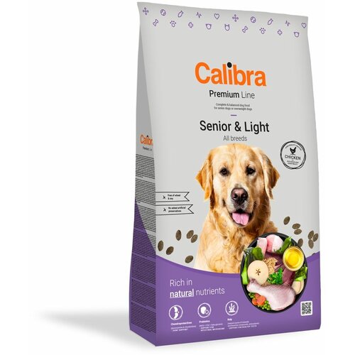 CALIBRA Dog Premium Line Senior & Light, hrana za pse 12kg Cene
