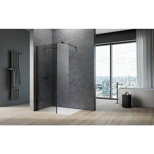CAMARGUE Meran Mix & Match Tuš stena W2 (Š x V: 137 x 200 cm, Prevlečena, Siva) Cene