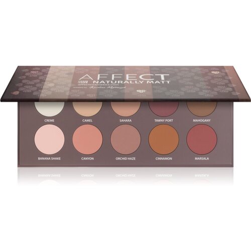 Affect Naturally Matt paleta senčil za oči 10x2 g Cene