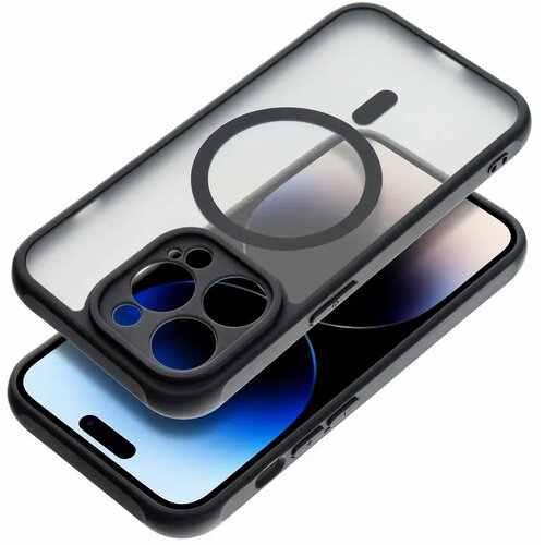 Full Matte Mag Cover maska kompatibilna s MagSafe za iPhone 12 Pro crna Cene