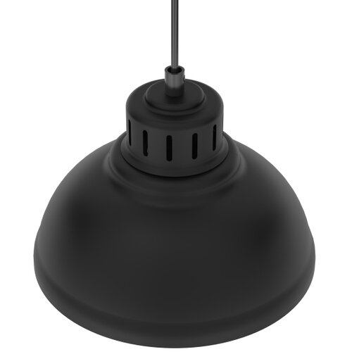  Luster na sajli SVEN 3xE27/15W/230V crne boje Slike