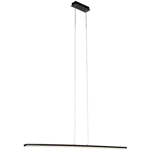 QAZQA Dizajnerska viseča svetilka črna, vključno z LED - Banda