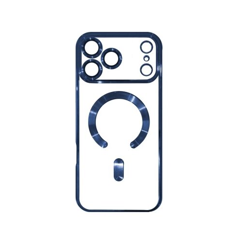  Silikonska futrola Magsafe Iphone 18 Pro Max PLAVA Slike