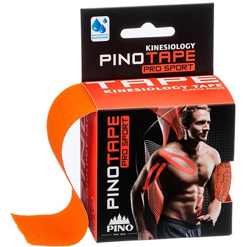 Pino TAPE&reg; Sport, neonsko oranžna, 5 cm x 5 m Cene