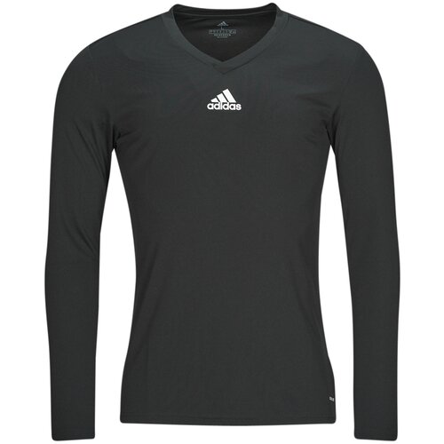 Adidas Majice z dolgimi rokavi TEAM BASE TEE Črna Slike