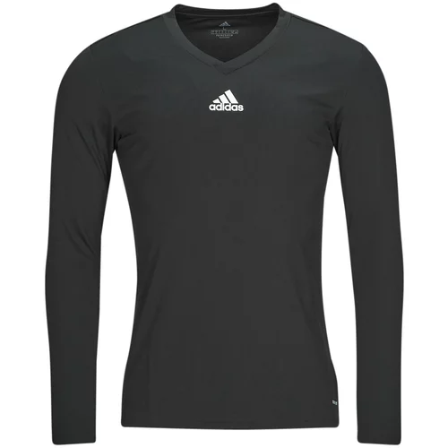 Adidas Majice z dolgimi rokavi TEAM BASE TEE Črna