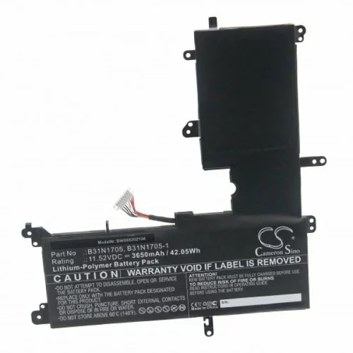 VHBW Baterija za Asus VivoBook Flip 14 / TP410, B31N1705, 3650 mAh
