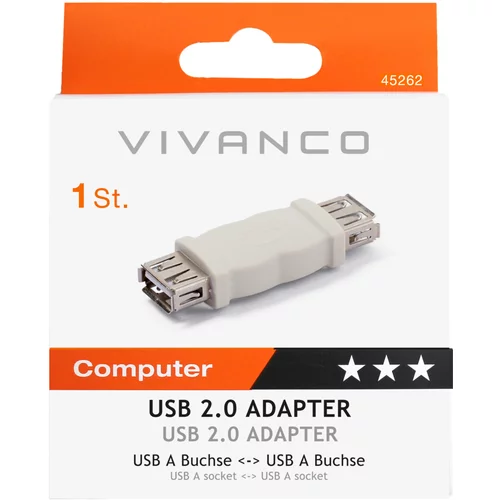 Vivanco CAU1 USB a/USB a adapter