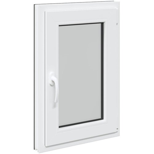 vidaXL Okno za klet RISOR 50 x 75 cm PVC in steklo Antracit, (5000215121) Cene