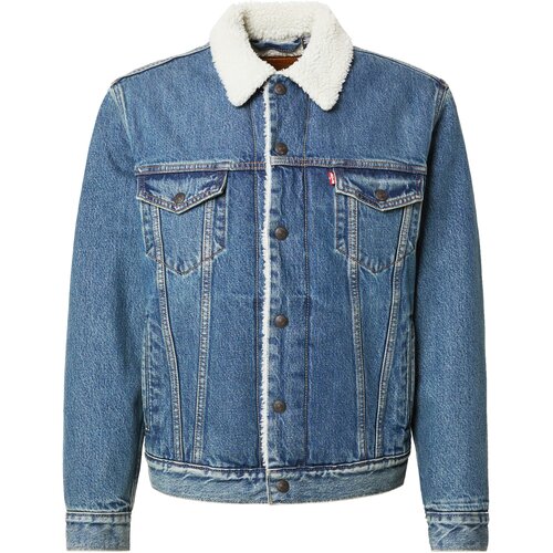 Levi&amp;#039;s Prijelazna jakna &amp;#039;Type III Sherpa Trucker Jacket&amp;#039; plavi traper Slike