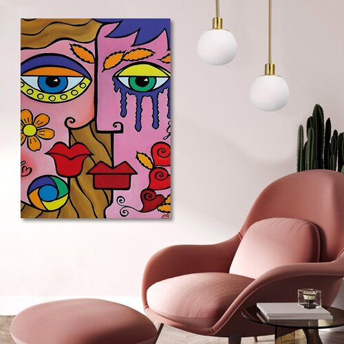 Wallity Zidna slika KNV4541, 70x100 cm Cene