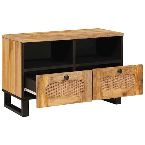  ormar s ladicama Smeđa 70 x 33 5 x 46 cm Čvrsto drvo manga Slike