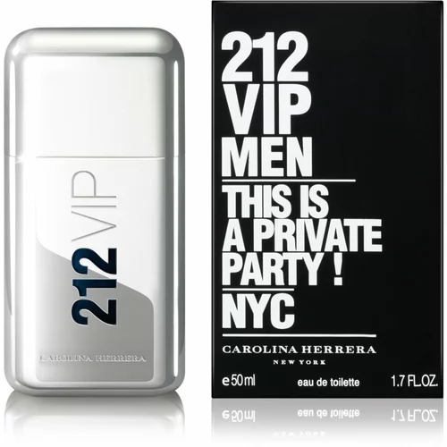 Carolina Herrera 212 VIP Men toaletna voda za moške 50 ml