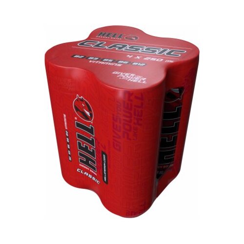 Hell energetski napitak classic 4 pack 4x250ML Cene