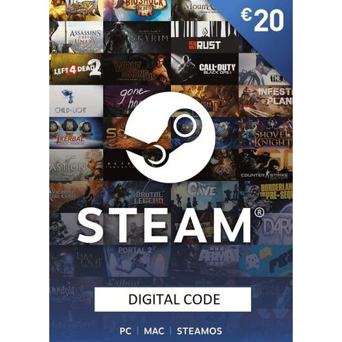 Steam Wallet Gift Card 20 EUR Key EUROPE Cene