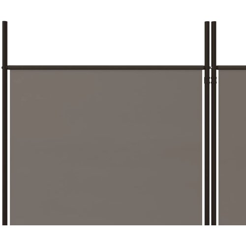  pregrada s 3 panela antracit 150x180 cm od tkanine Slike