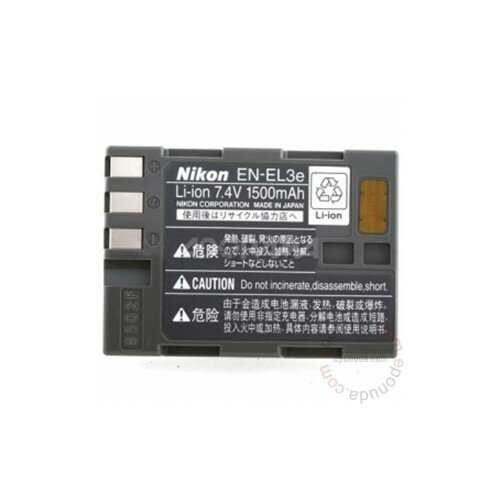 Nikon Li-ION EN-EL3e baterija za digitalni fotoaparat Slike