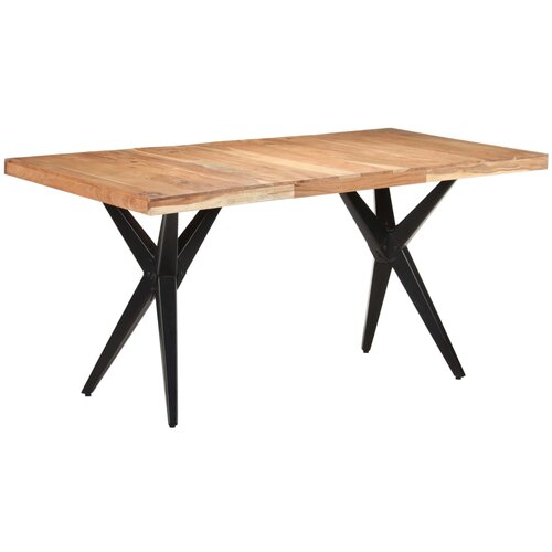  Blagovaonski stol 160 x 80 x 76 cm od masivnog bagremovog drva Cene