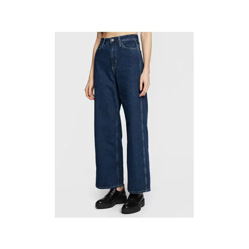 Calvin Klein Jeans hlače Archive K20K205060 Modra Relaxed Fit