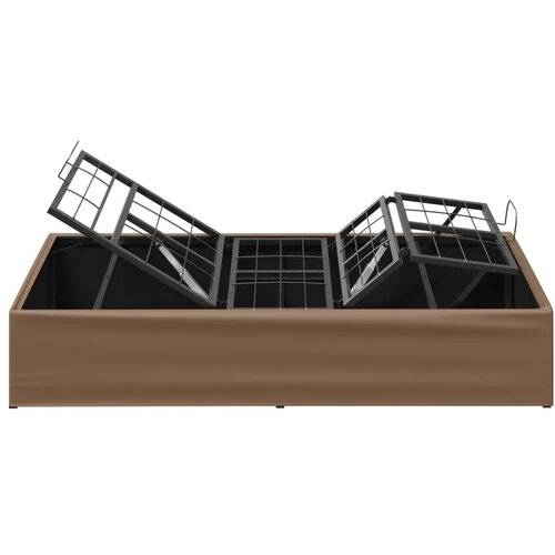  Električni podesivi okvir kreveta Smeđa 200 x 70 x 33 5 cm - Boja cappuccina 70 x 200 cm Slike