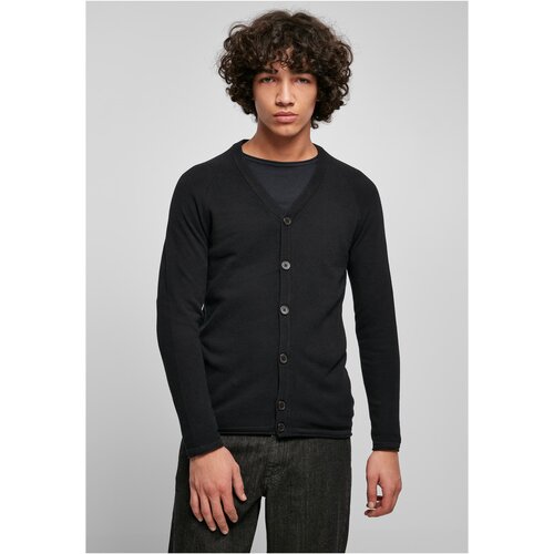 UC Men Light Raglan Cardigan black Slike