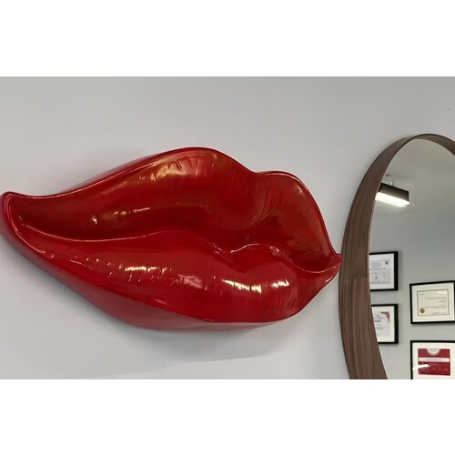 Aberto Design dekorativna figura CY0467, 54x10x21 cm, crvena Cene
