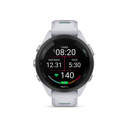 Garmin &amp;scaron;portna ura forerunner 265S white neo bela Slike
