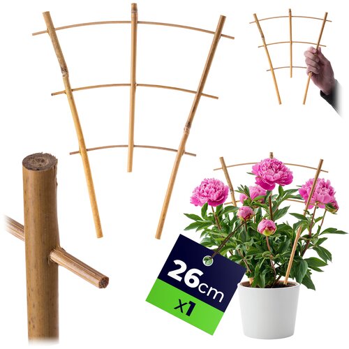 KADAX bambusova lestev za rože, podpora za pergolo 26 cm, močna, (5000362662) Slike