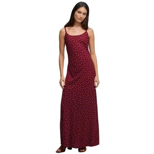 Superdry bordo maxi haljina Cene