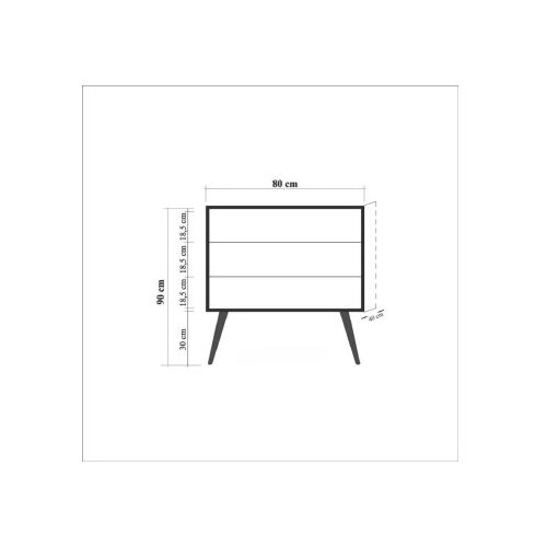 Hanah home komoda trio 727 Slike