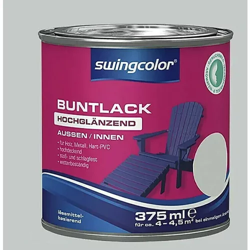 SWINGCOLOR Barvni lak Swingcolor (375 ml, svetlo siva barva)