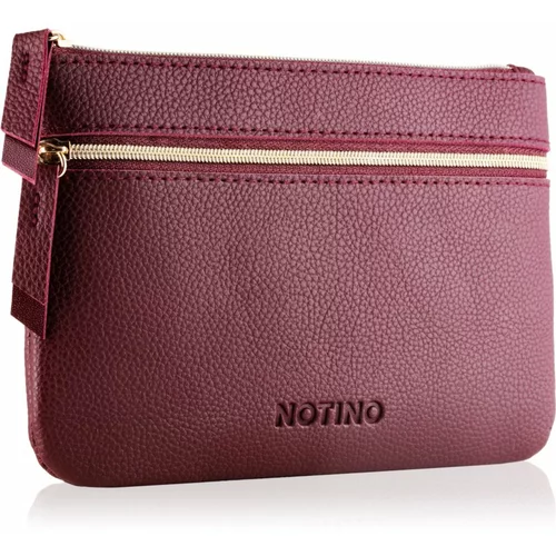 Notino Glamour Collection Flat Double Pouch torbica s dvije pregrade