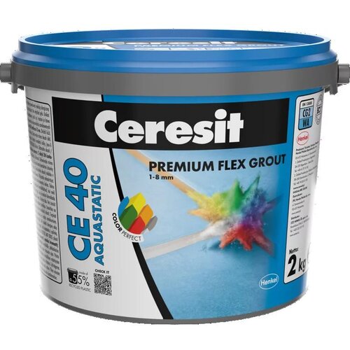Ceresit CE 40 Fug masa 2kg Carbon 17 Slike