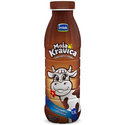 Moja kravica čokoladno mleko 1%mm 500ml Slike
