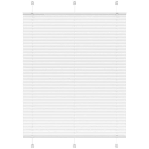 vidaXL Plisirana roleta bijela 110x150 cm širina tkanine 109,4 cm Cijene