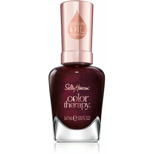 Sally Hansen Color Therapy negovalni lak za nohte odtenek 373 Nothing To Wine About 14.7 ml