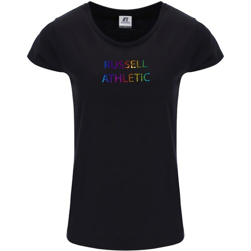Russell Athletic VIOLET S/S CREWNECK TEE SHIRT, ženska majica, crna A41291 Cene