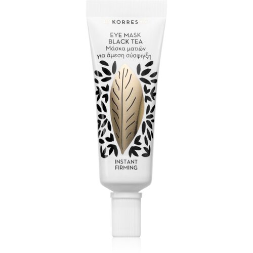Korres Black Tea učvršćujuća maska za okoloočno područje 6 ml Cijene
