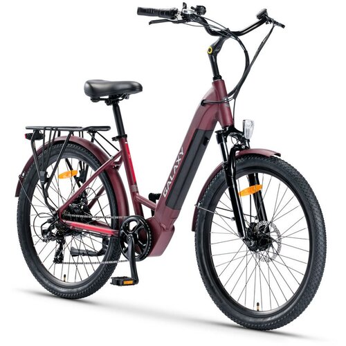 Galaxy Električni bicikl 26" MADRID (250W 36V/10.4Ah lithium) bordo MAT Cene