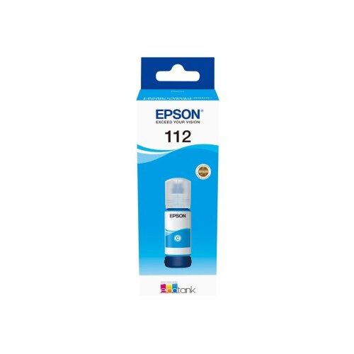 Epson 112 EcoTank pigmentno črnilo Cyan v steklenički Slike